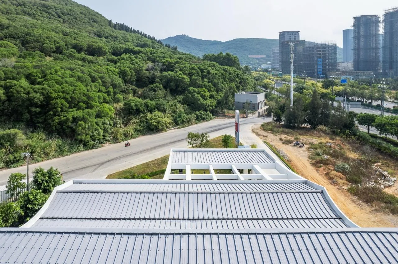 BIM Architecture | Pingtan Liqun Youlian Gas Station/Outdoor Architecture Studio