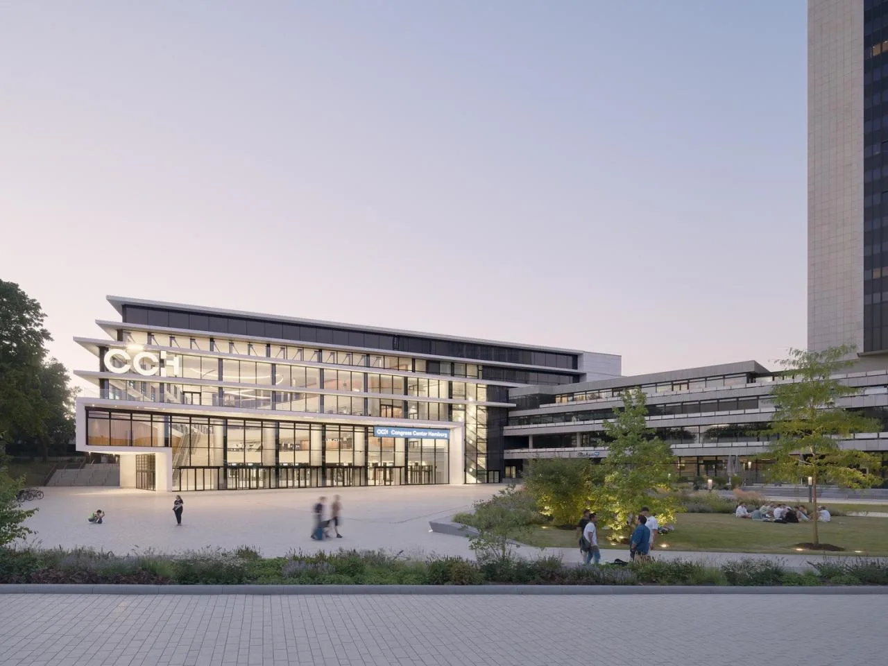BIM Architecture | Hamburg Conference Center Renovation in Germany/Hupe Flatau Partner