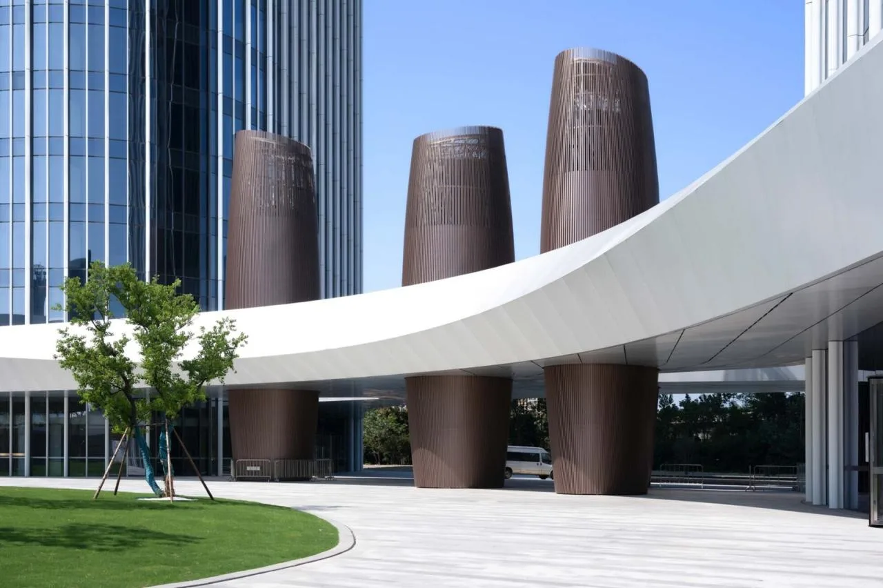 BIM Architecture | Qianjiang Tide: Hangzhou Shimao Smart Gate Super High rise Urban Complex/Jiang Ping Studio