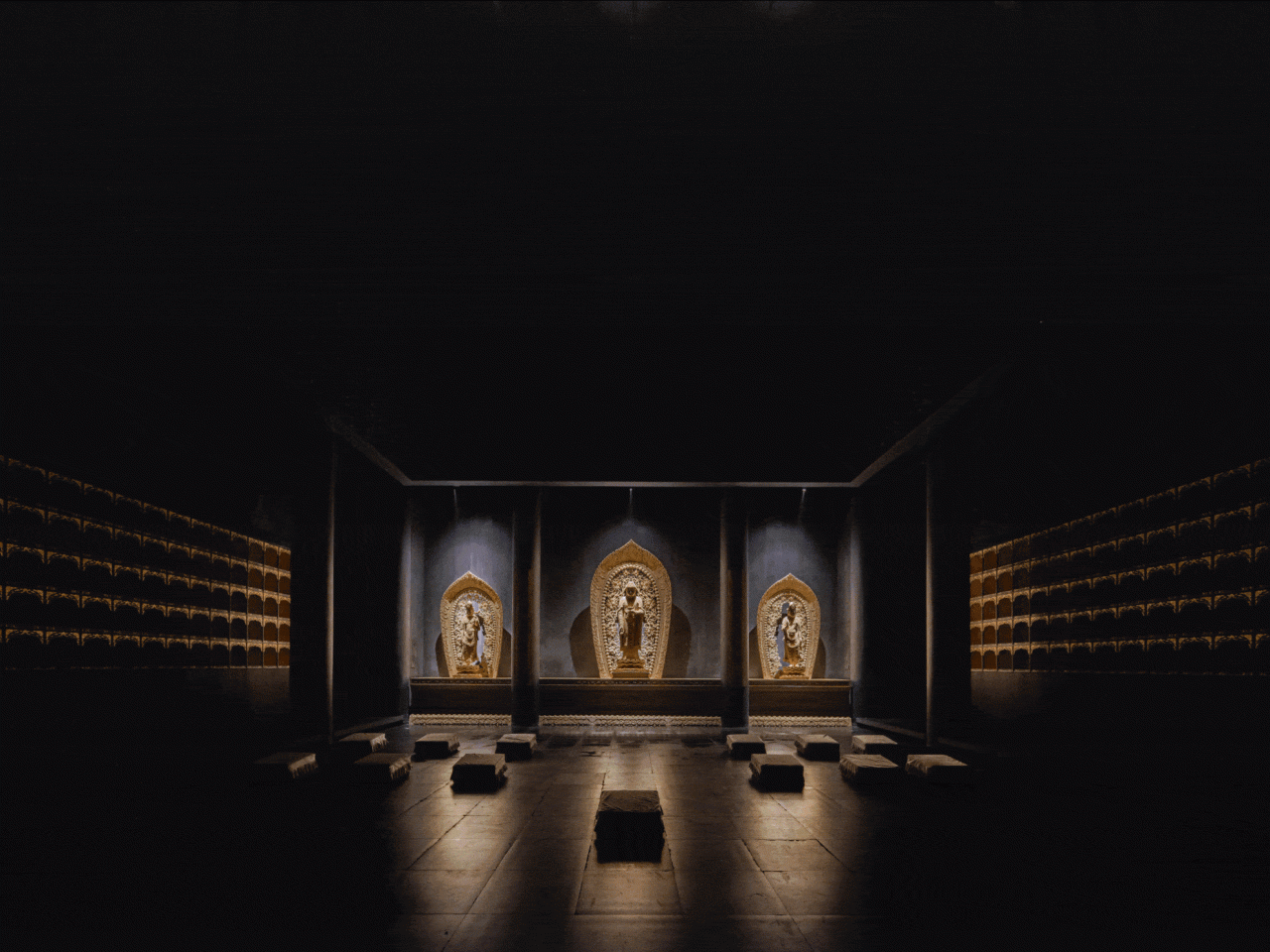 BIM Architecture | Zushan Jixin Temple · Wooden Buddha Museum/Architecture Camp Design Studio