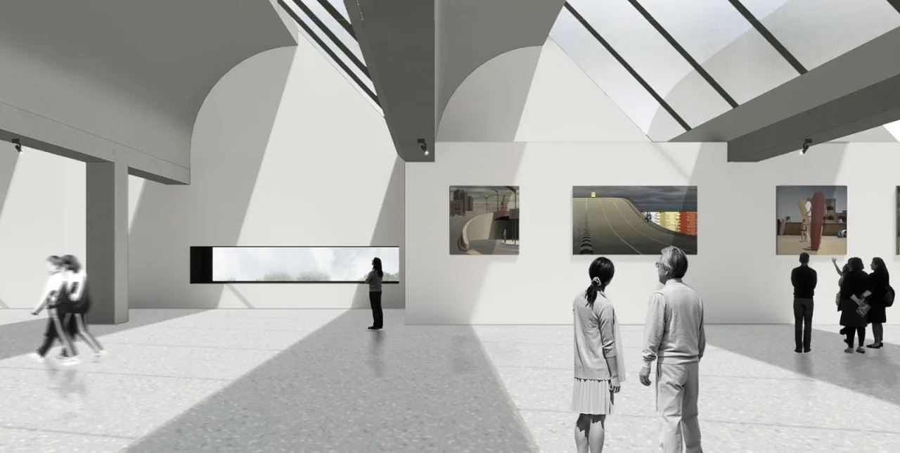 BIM Architecture | Community Source: Pingdi Street Comprehensive Cultural and Sports Center Scheme/Similar Architecture+Guangzhou Urban Planning Survey and Design Institute (GZPI)