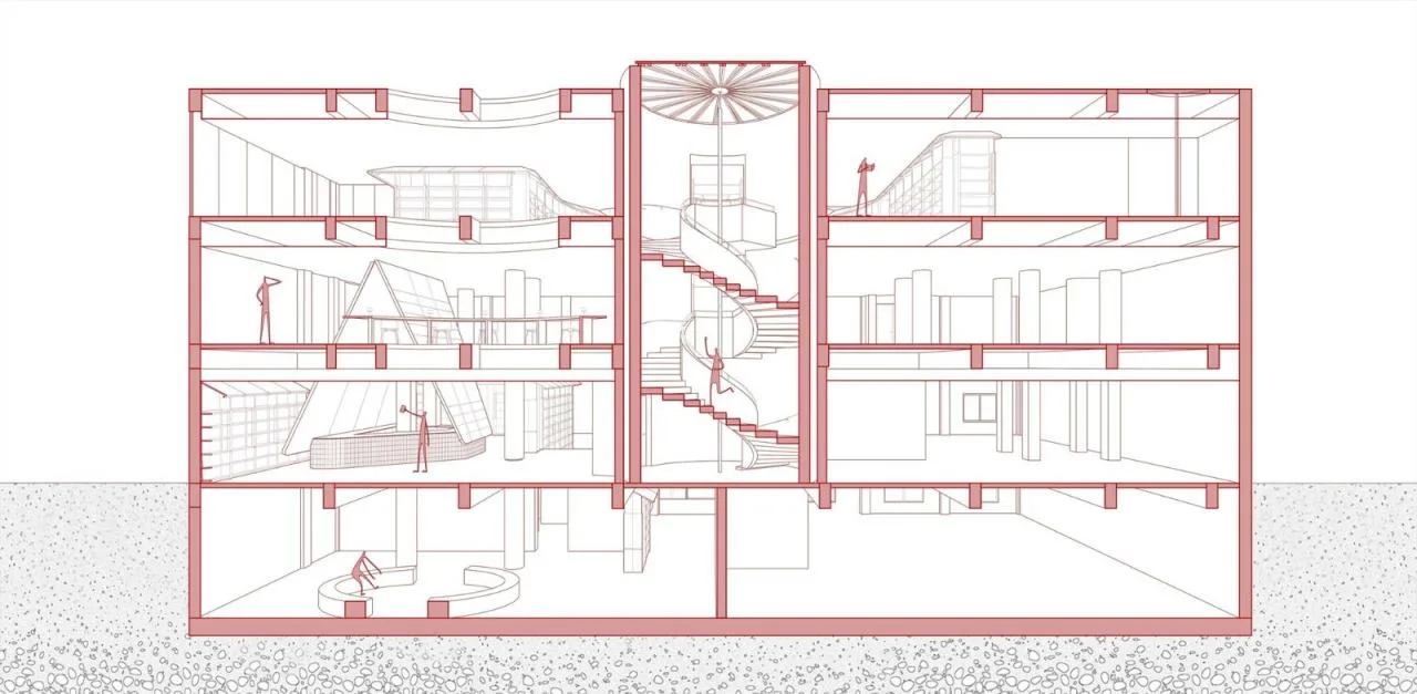 BIM Architecture | "Li" City Study/Big Dog Architectural Design