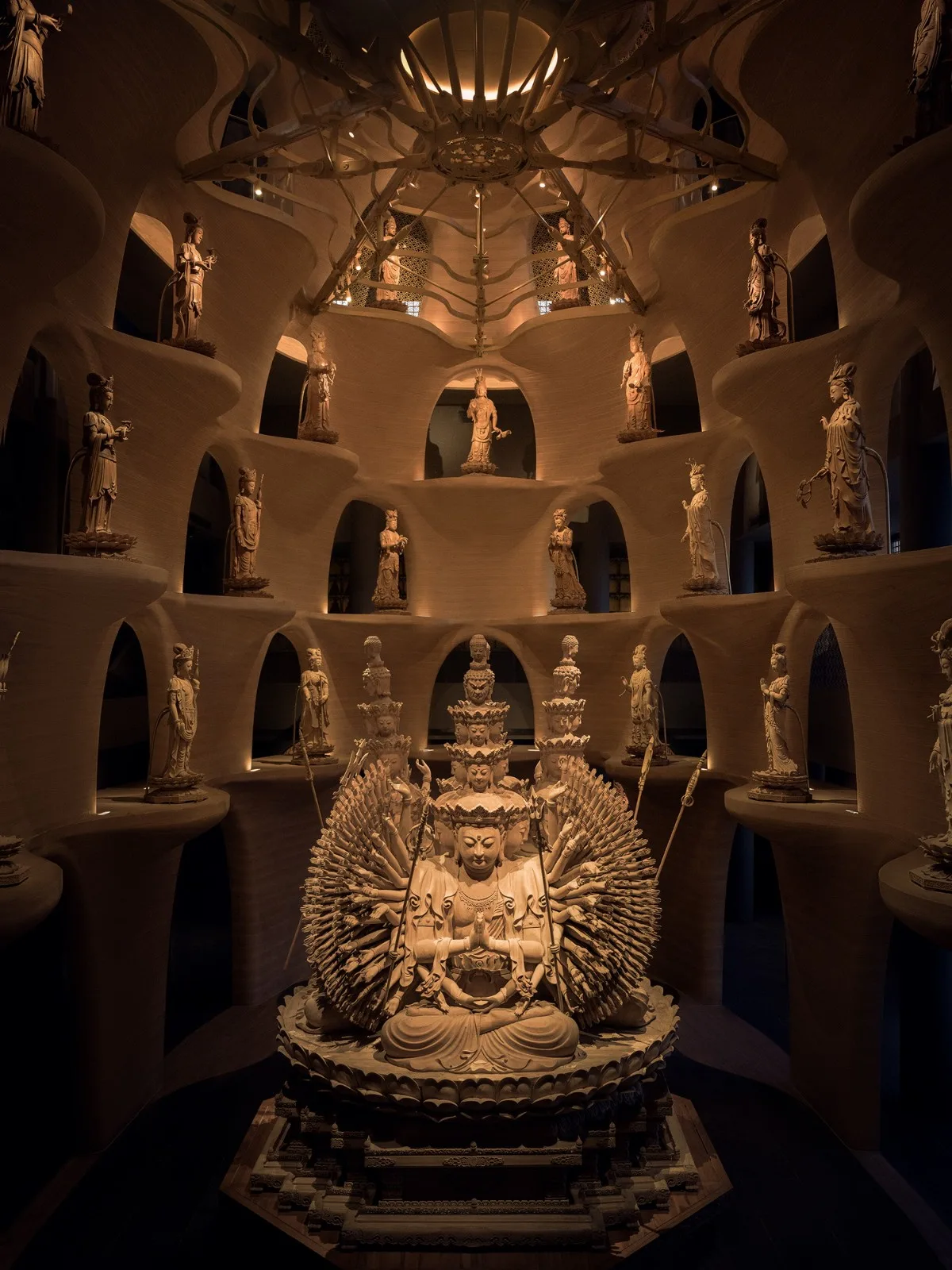 BIM Architecture | Zushan Jixin Temple · Wooden Buddha Museum/Architecture Camp Design Studio