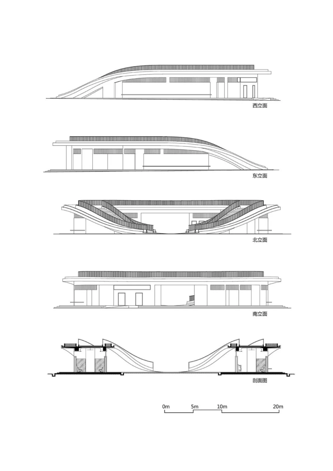 BIM Architecture | Shenzhen Bay Park Sea Breeze Sports Plaza Public Toilet Design/CCDI 21 Design Studio