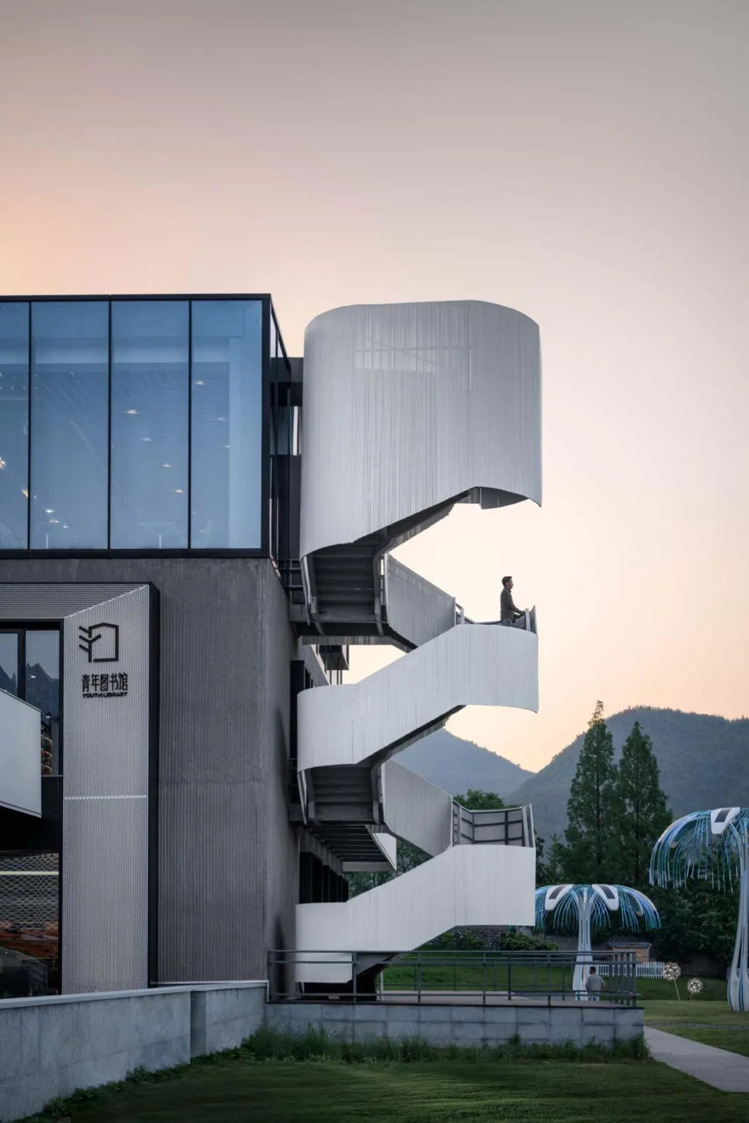 BIM Architecture | Yucun Impression Youth Library/Team led by Du Chunyu from the School of Design, Shanghai Jiao Tong University
