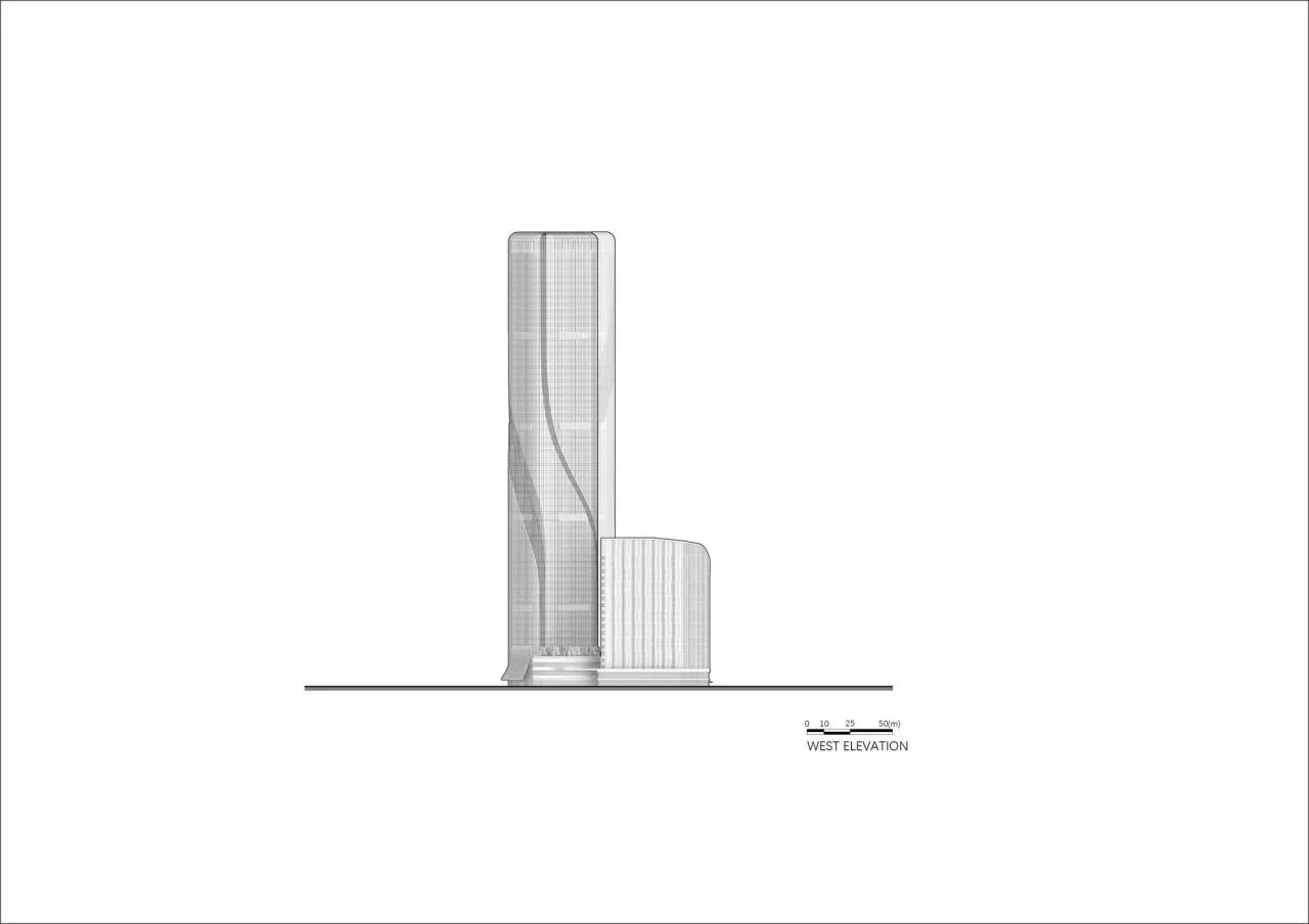 BIM Architecture | Qianjiang Tide: Hangzhou Shimao Smart Gate Super High rise Urban Complex/Jiang Ping Studio
