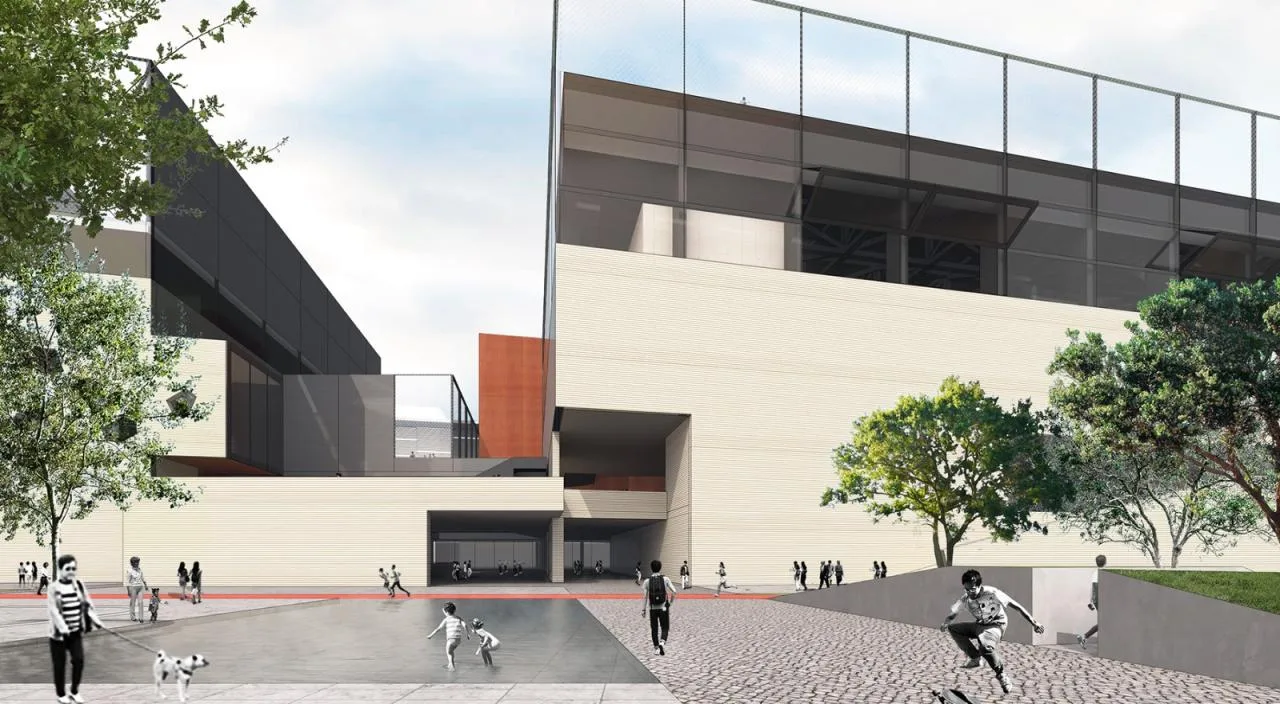 BIM Architecture | Community Source: Pingdi Street Comprehensive Cultural and Sports Center Scheme/Similar Architecture+Guangzhou Urban Planning Survey and Design Institute (GZPI)