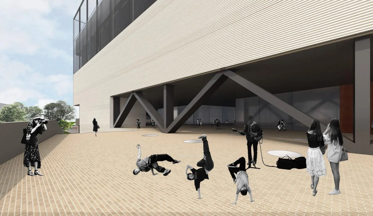 BIM Architecture | Community Source: Pingdi Street Comprehensive Cultural and Sports Center Scheme/Similar Architecture+Guangzhou Urban Planning Survey and Design Institute (GZPI)
