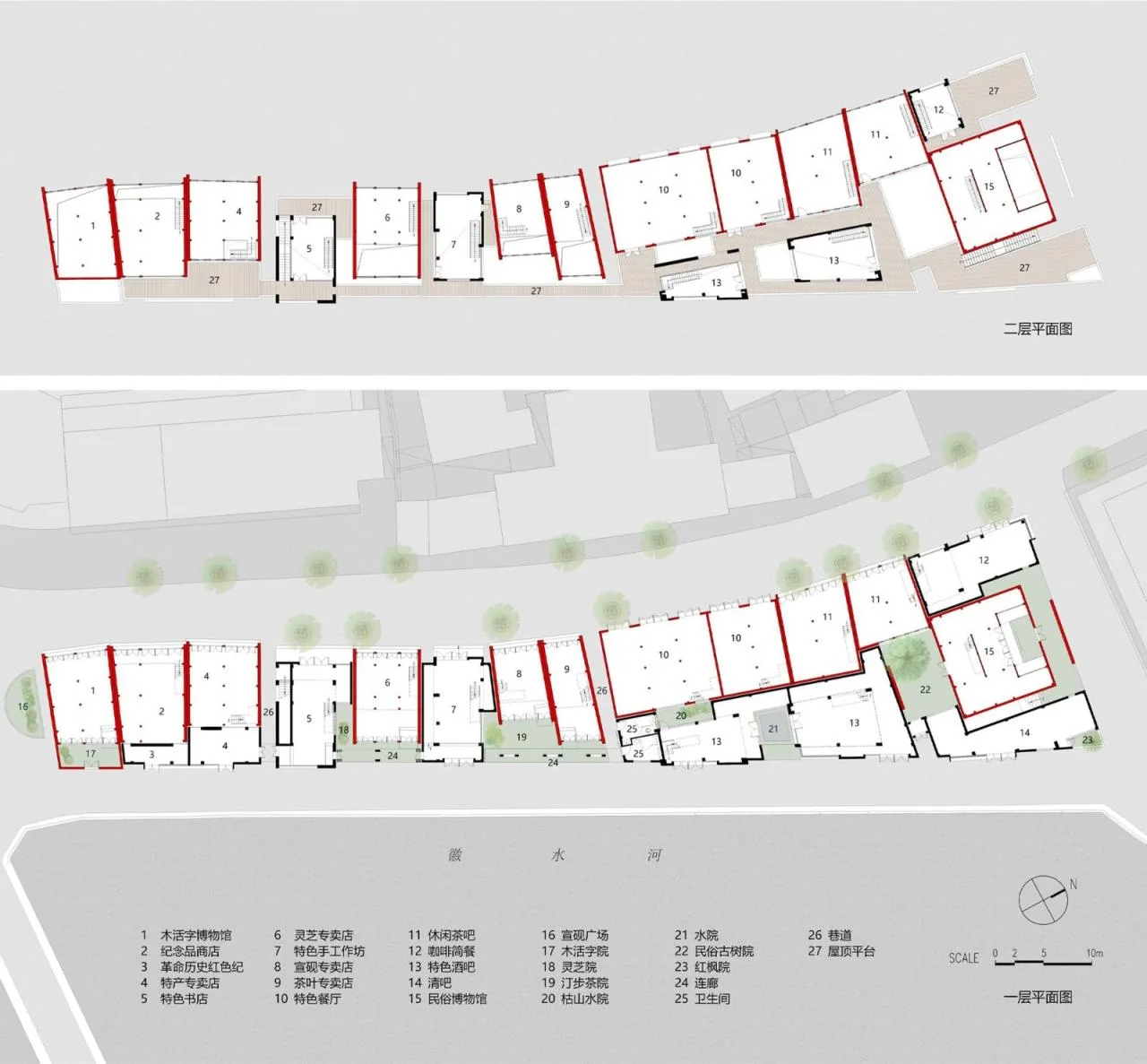 BIM Architecture | Renovation and Transformation of Jingde Water Street/Unform Buildings