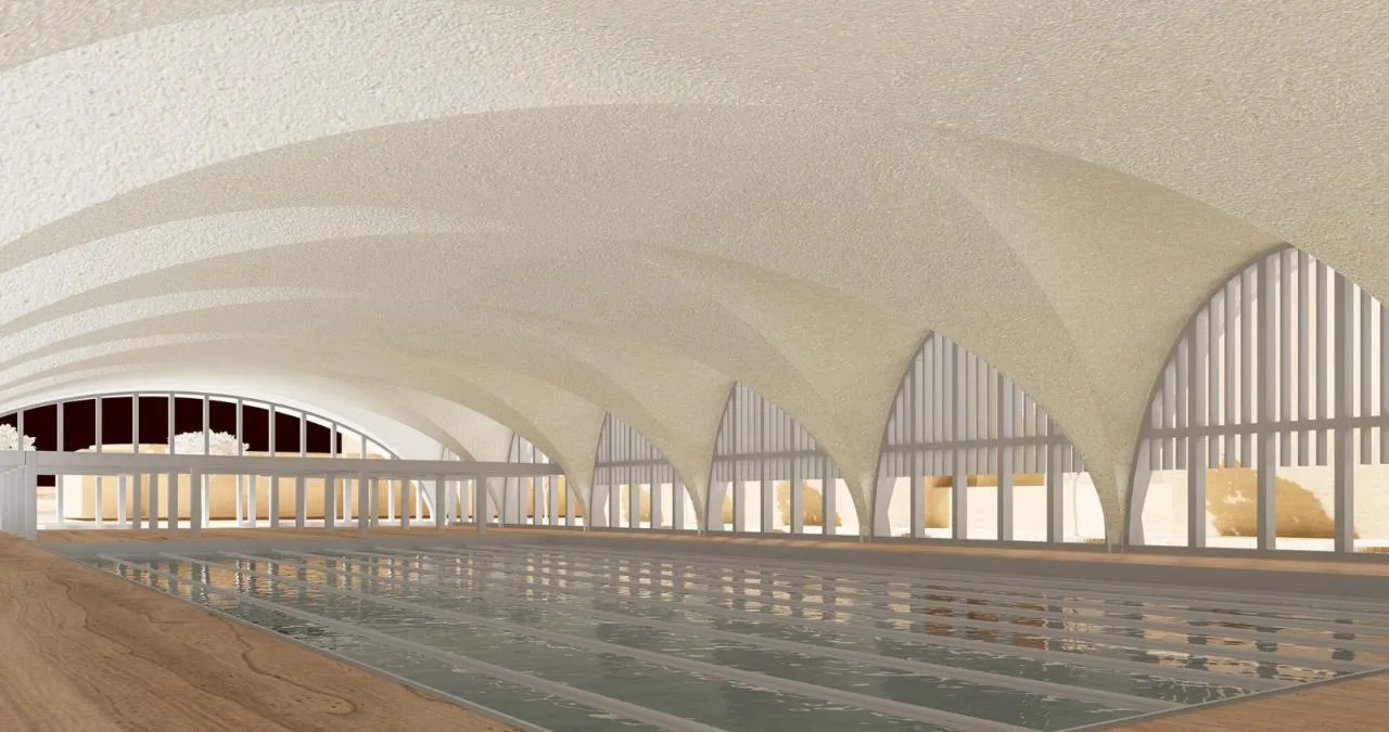 BIM Architecture | Southeast University Swimming Pool/Zhou Qi Studio