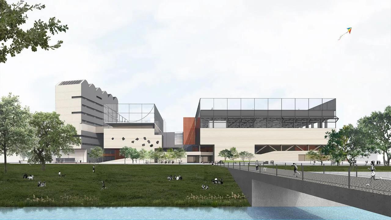 BIM Architecture | Community Source: Pingdi Street Comprehensive Cultural and Sports Center Scheme/Similar Architecture+Guangzhou Urban Planning Survey and Design Institute (GZPI)