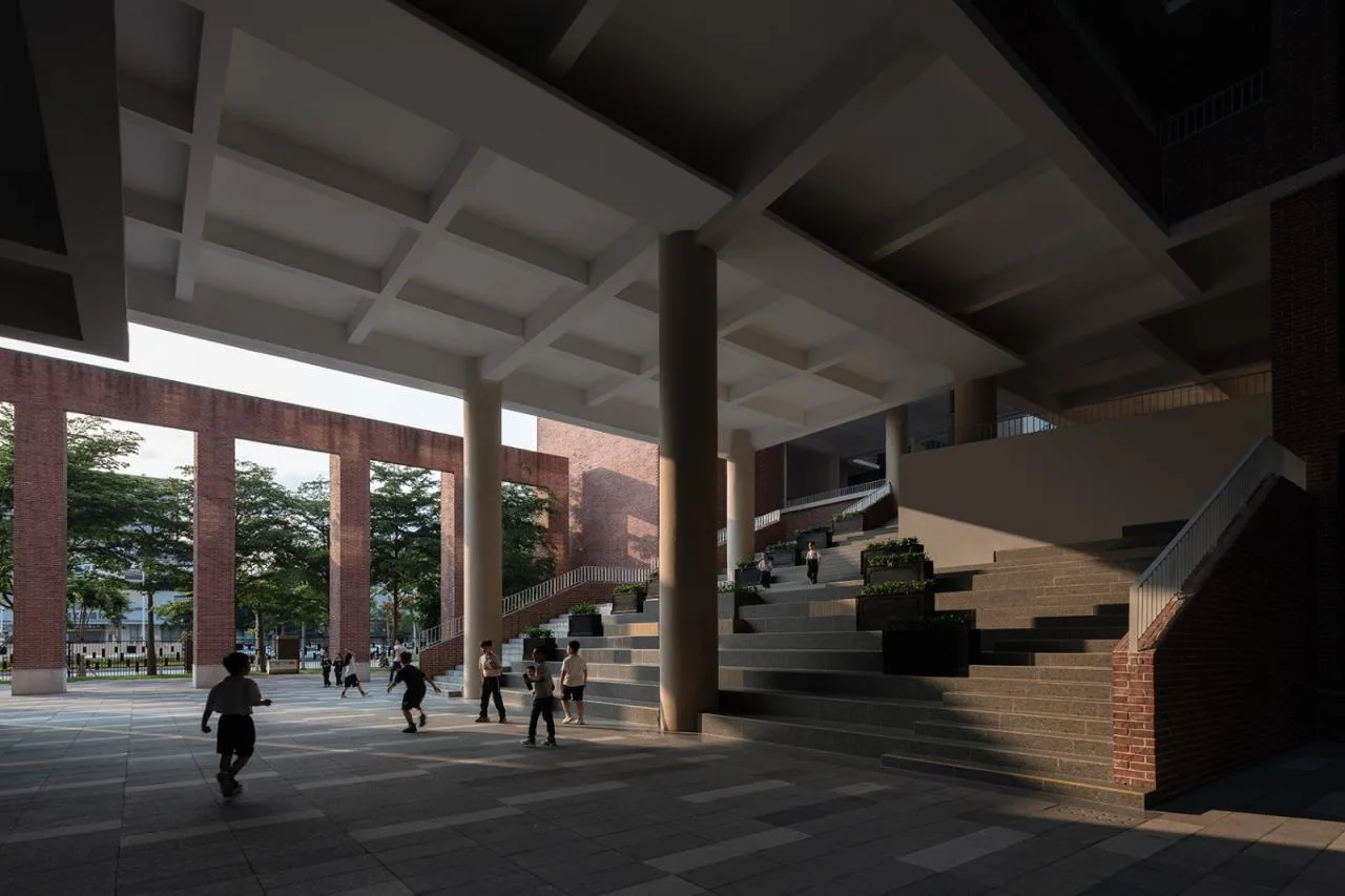 BIM Architecture | The Charm of Red Brick in Geometric Order: Huizhou Honghua School/Botao Design