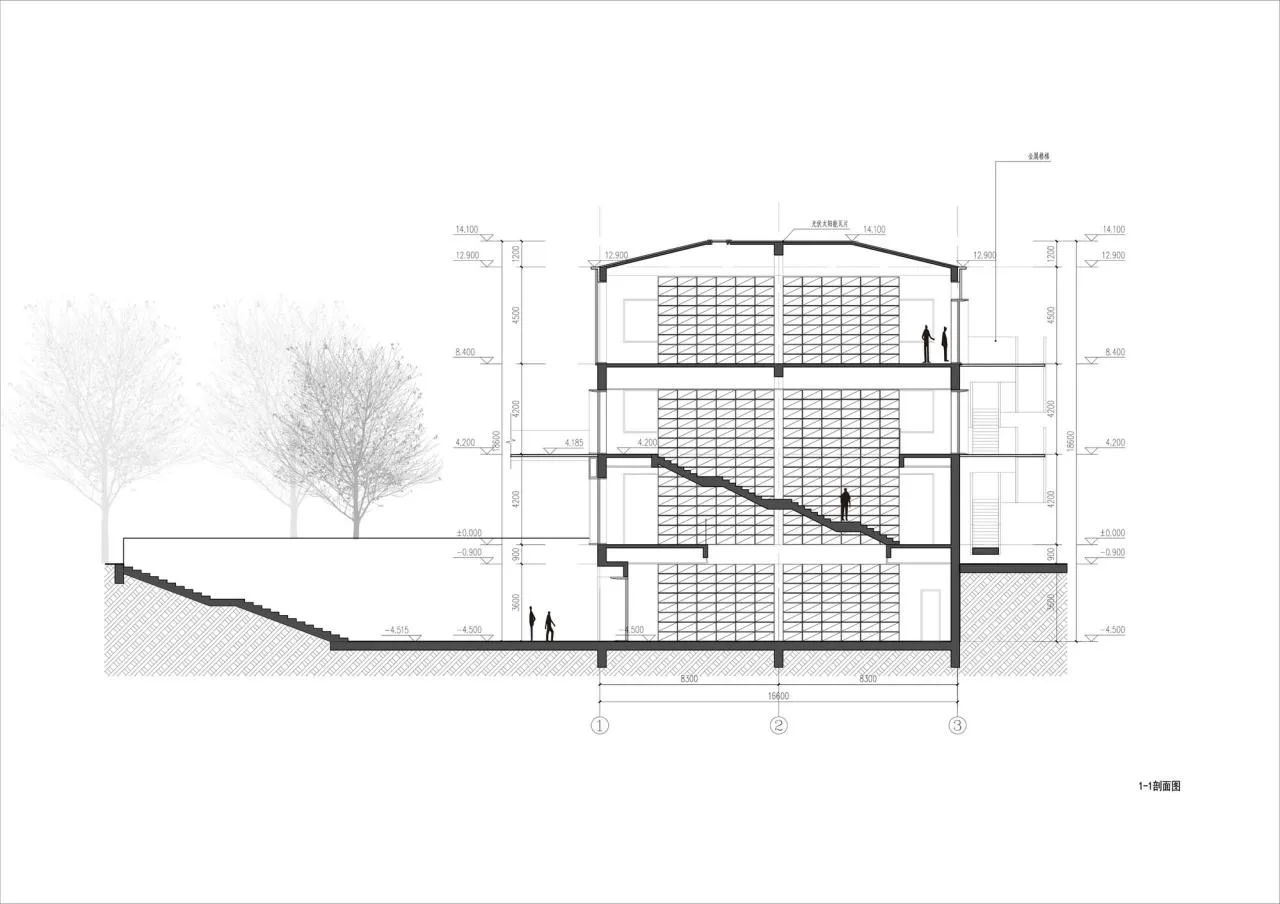 BIM Architecture | Yucun Impression Youth Library/Team led by Du Chunyu from the School of Design, Shanghai Jiao Tong University