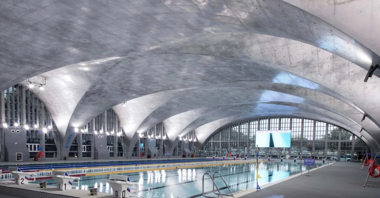 BIM Architecture | Southeast University Swimming Pool/Zhou Qi Studio