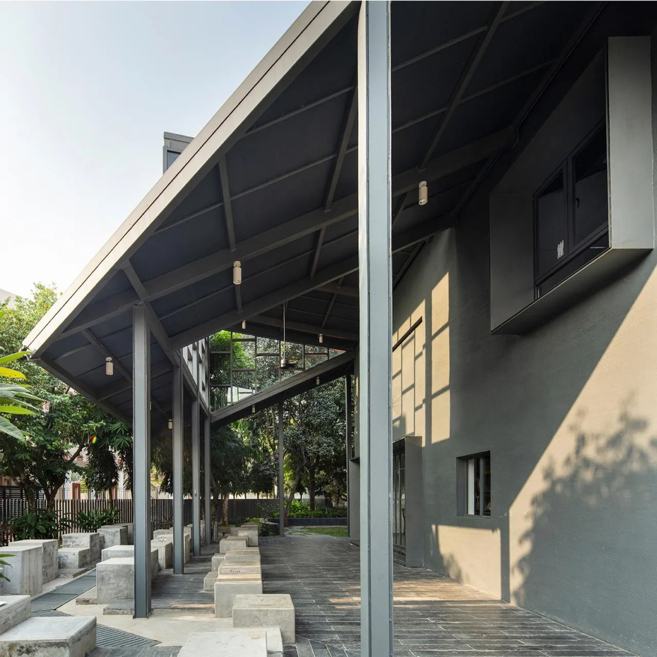 BIM Architecture | Arthshila Cultural Center - Cultural Adaptation and Reuse of Private Infrastructure/Abin Design Studio
