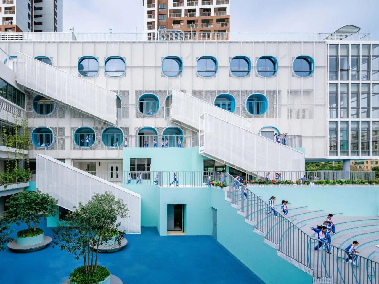 BIM Architecture | Learning Platform - Shenzhen Fuqiang Primary School/Zhongzhu Building