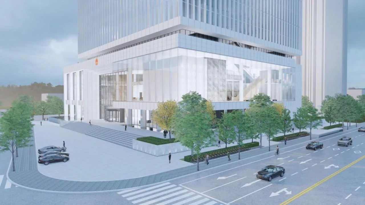 BIM Architecture | Solidified Justice • Changzhou Intermediate People's Court Expansion/Jianhe Architecture