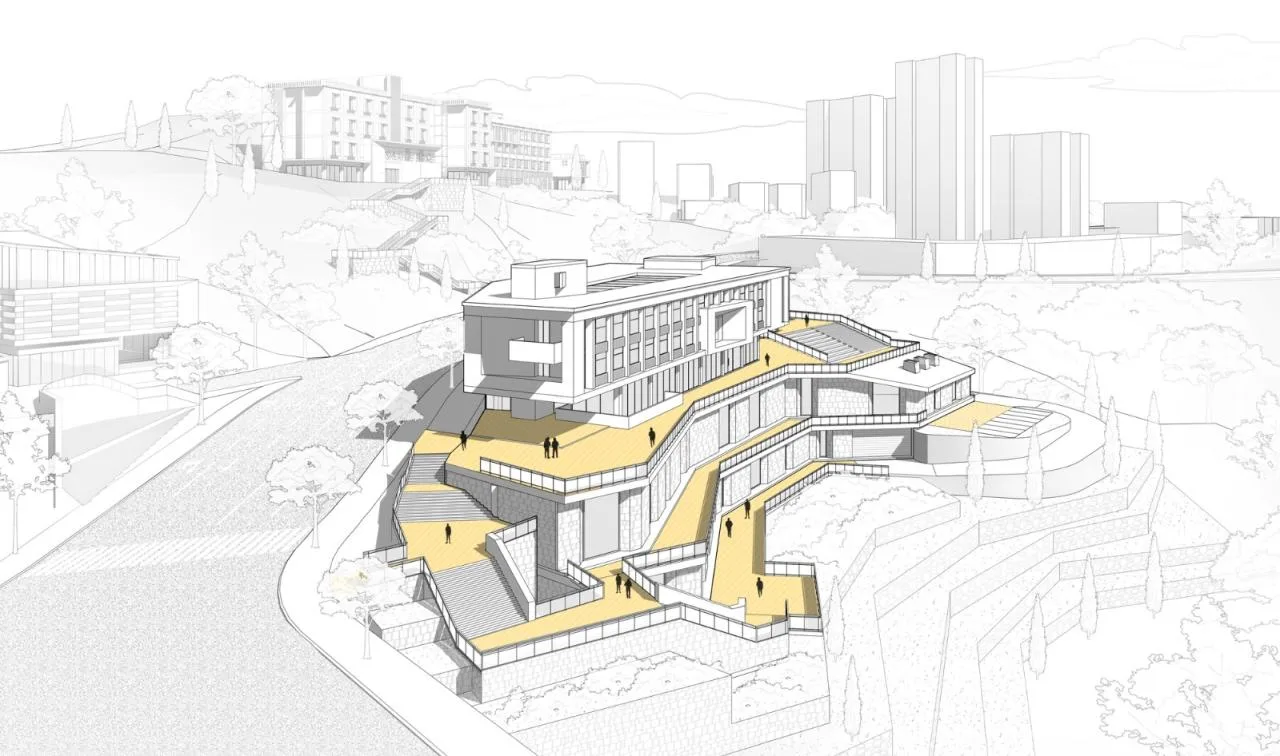 BIM Architecture | Magnet Mouth Service Center/Chongqing Yueji Architectural Design