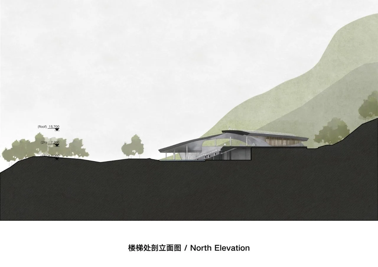 BIM Architecture | Longquan Mountain Mirror High Altitude Platform/BUZZ Architecture Firm