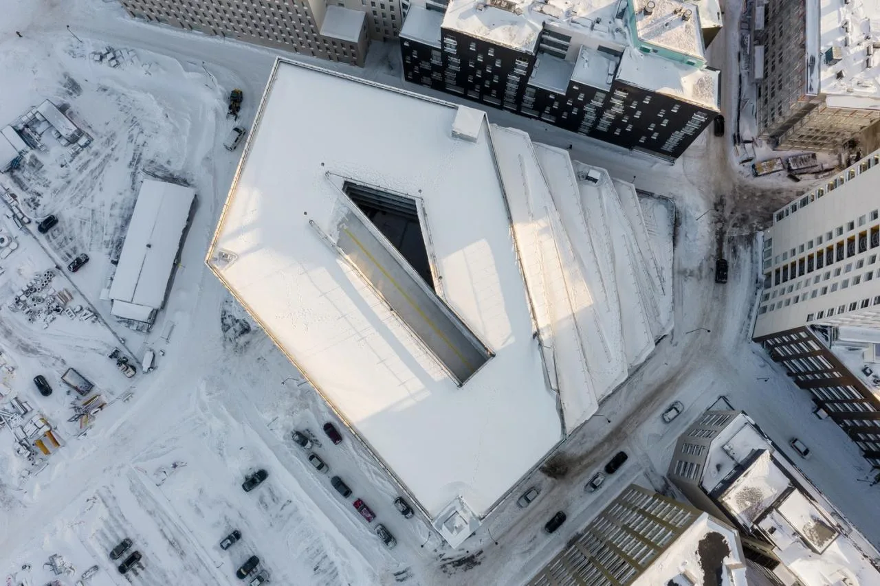 BIM Architecture | Saukonlaituri Terraced Parking Lot/ALA Architects