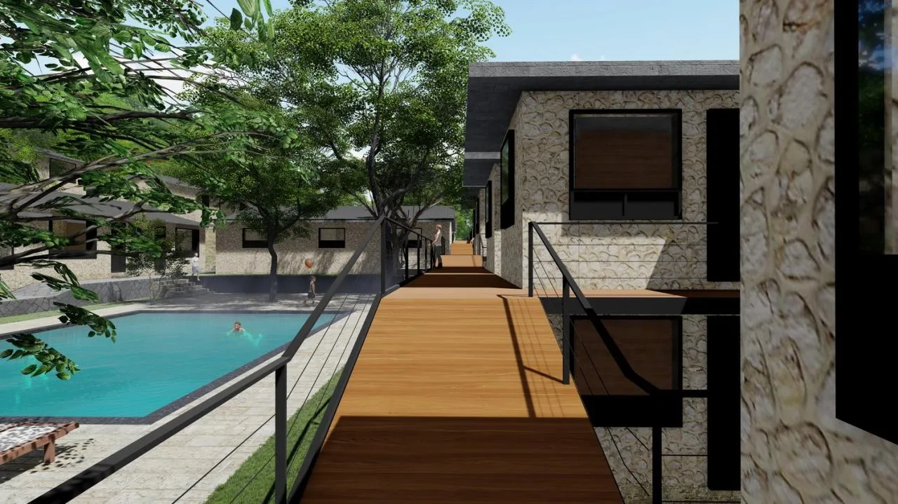 BIM Architecture | Poetic Dwelling Under the Waterfall: Yaojia Waterfall Village/Shanghai Yaoshun Architectural Design Co., Ltd