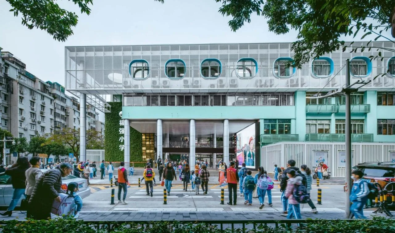 BIM Architecture | Learning Platform - Shenzhen Fuqiang Primary School/Zhongzhu Building