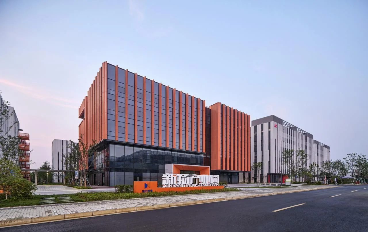 BIM architecture | Jumping colors x smiling curves, injecting vitality and emotion into park buildings: Suzhou Xinyang Industrial Park/FTA
