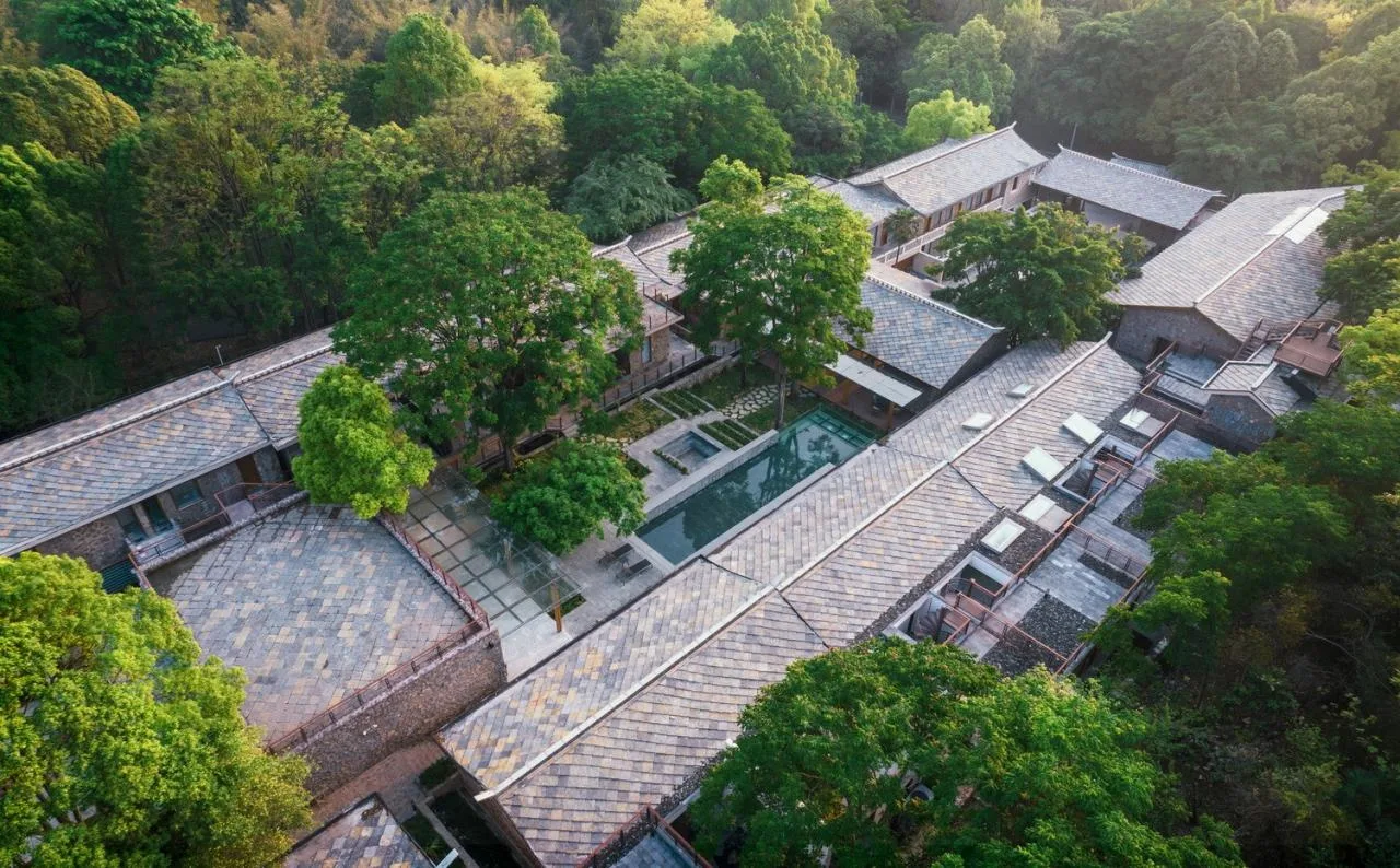 BIM Architecture | Poetic Dwelling Under the Waterfall: Yaojia Waterfall Village/Shanghai Yaoshun Architectural Design Co., Ltd