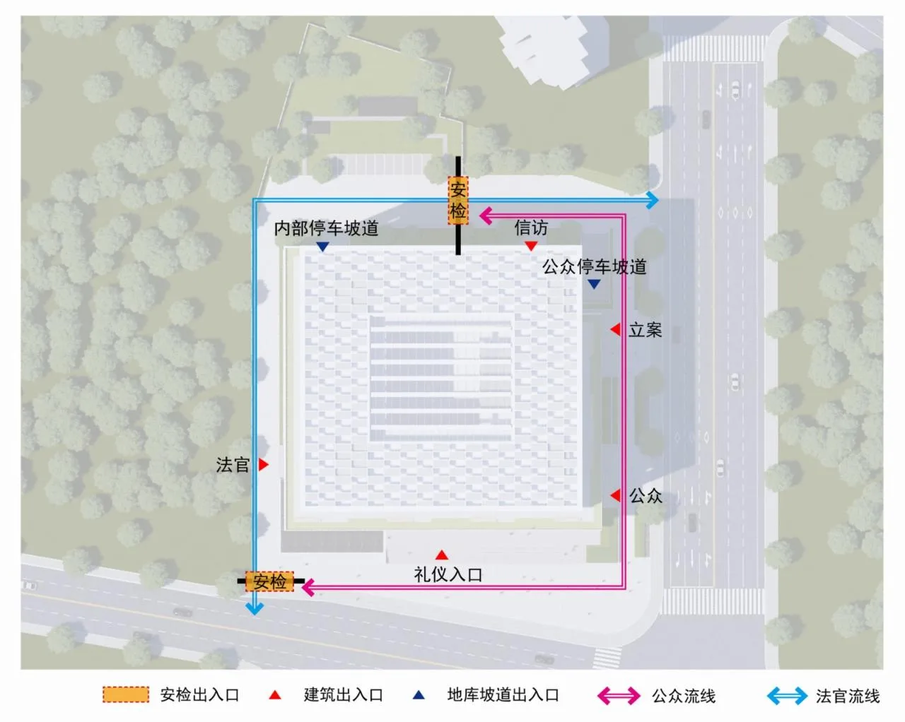 BIM Architecture | Solidified Justice • Changzhou Intermediate People's Court Expansion/Jianhe Architecture
