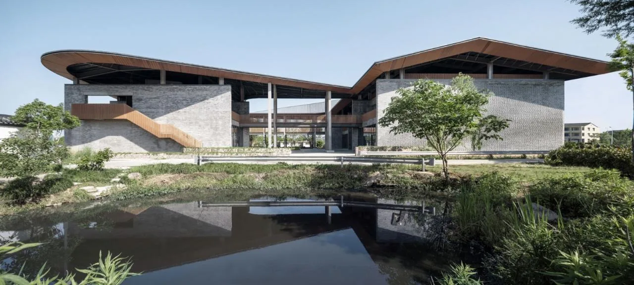 BIM Architecture | Landscape Architecture of Taizhou Lulang Post Station/Garden Building