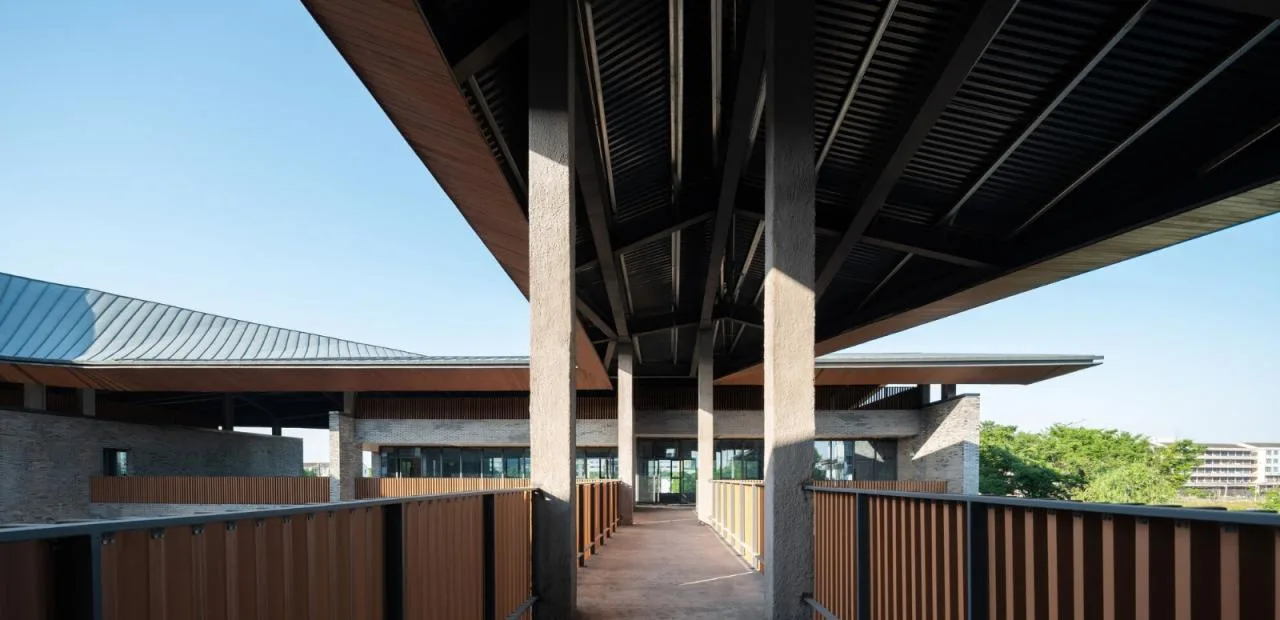 BIM Architecture | Landscape Architecture of Taizhou Lulang Post Station/Garden Building