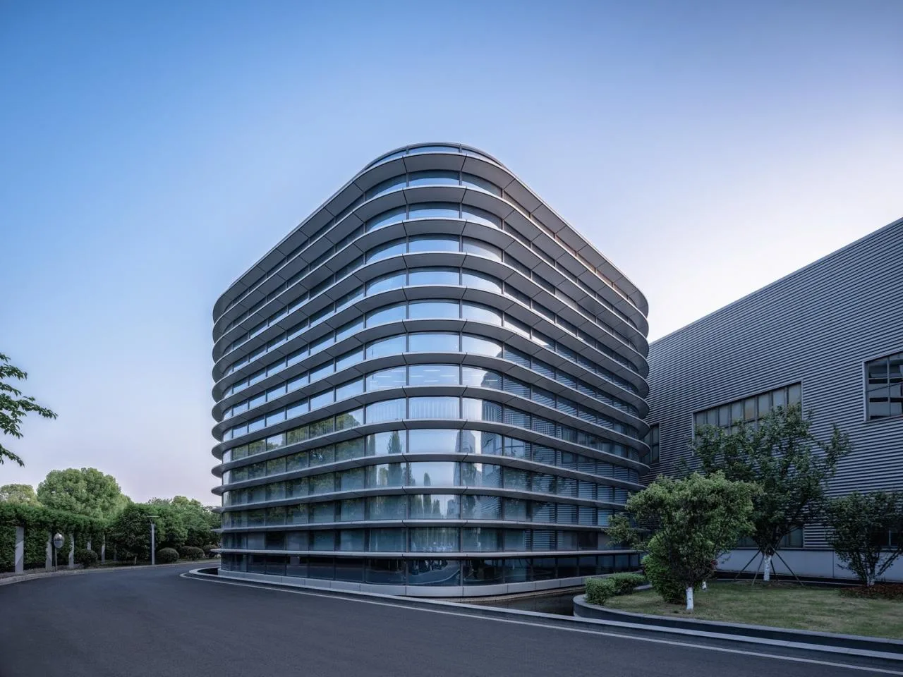 BIM Architecture | Building Sample for the Development of Private Enterprises in Southern Jiangsu: Hangya Technology Headquarters Office Building/Meter sized Building