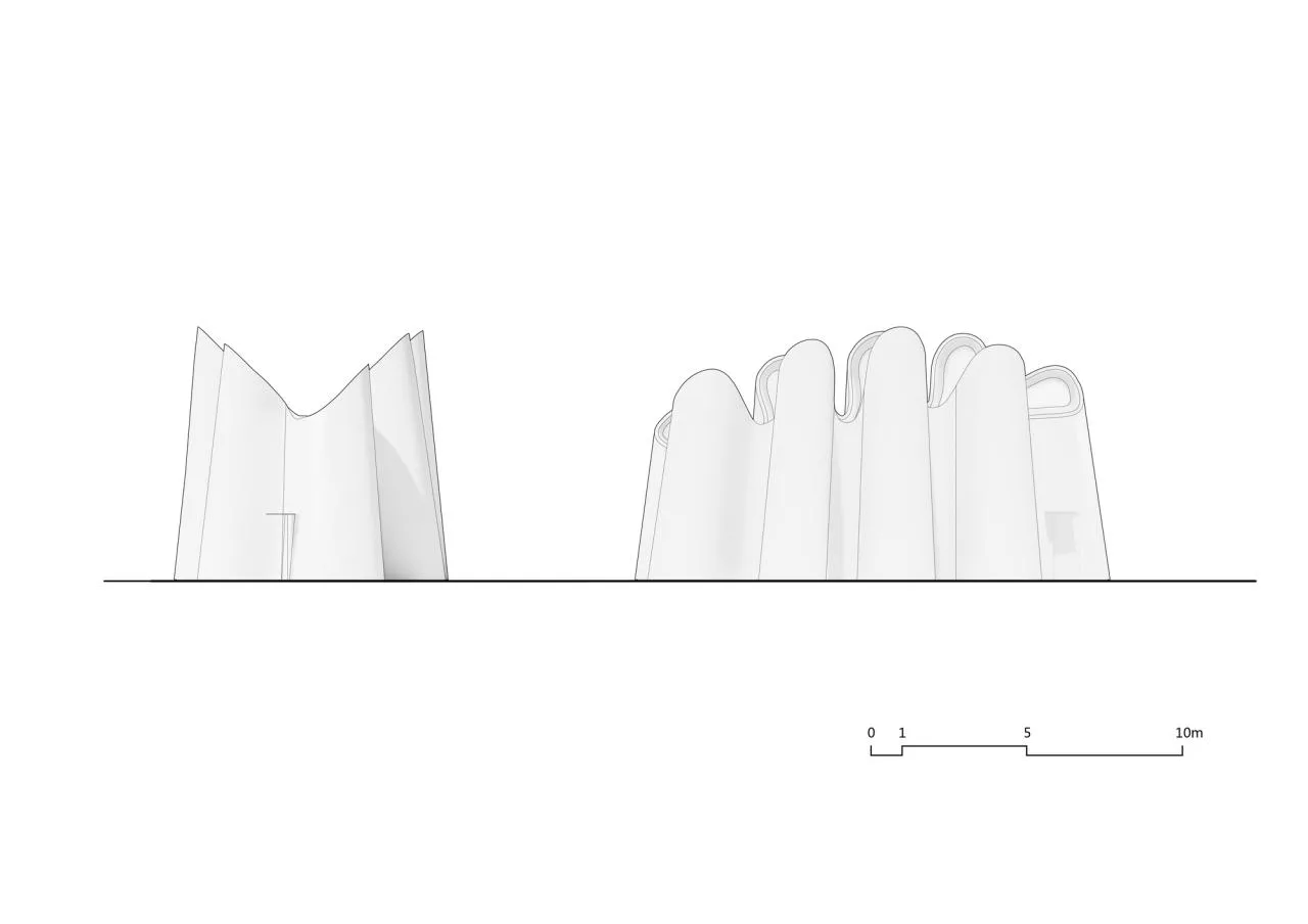 BIM Architecture | Tianguang Handwashing Hall/Crowdbuilding