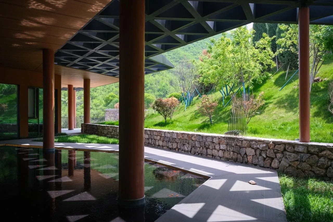 BIM Architecture | Turning into Stars in the Sky, a Quiet and Beautiful Soul Habitat: Shijiazhuang Ande Life Memorial Park · Cloud Mirror/Small Hidden Architecture