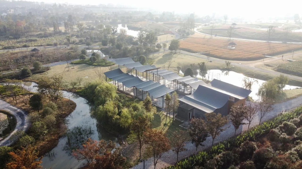 BIM Architecture | Jingshan Flower Sea Pavilion/Zhejiang Agriculture and Forestry University Landscape Design Institute+Hangzhou Dongwei Architecture
