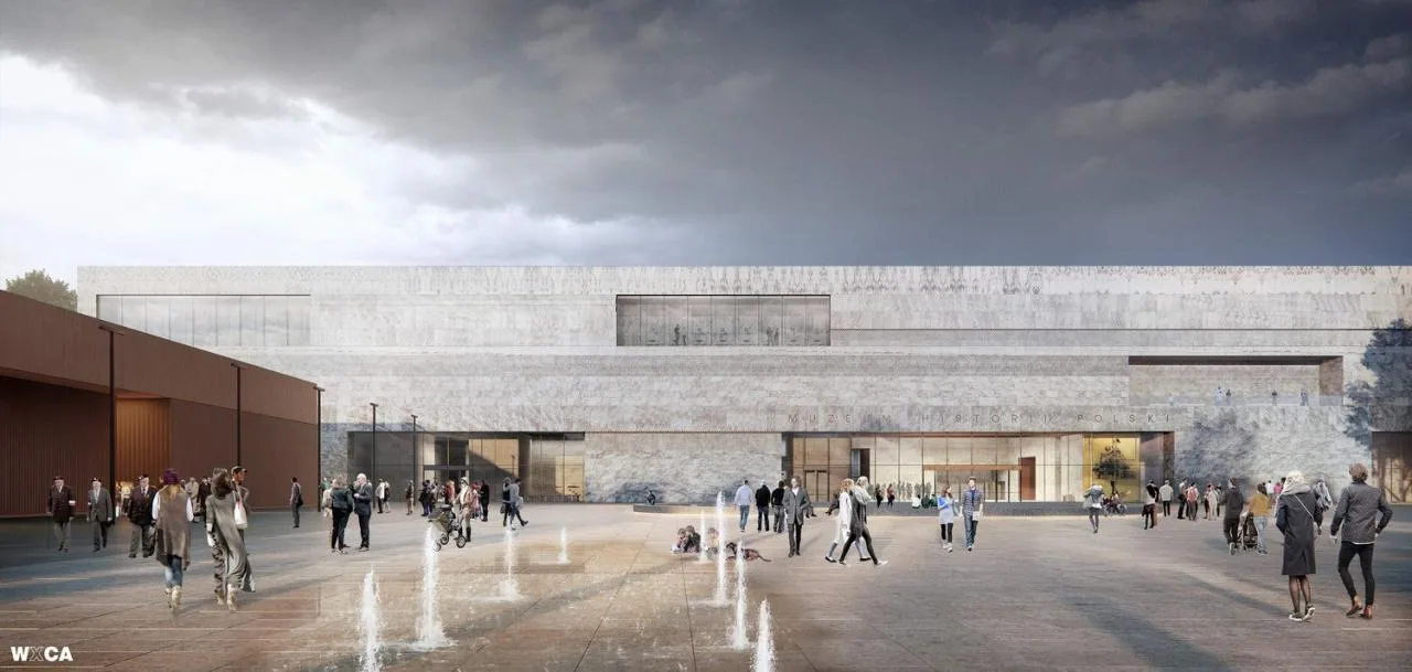 BIM Architecture | Polish History Museum and Polish Army Museum Scheme in Warsaw, Poland/WXCA