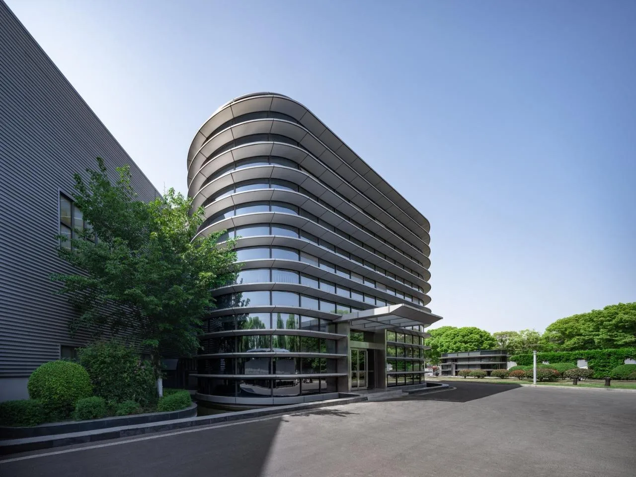 BIM Architecture | Building Sample for the Development of Private Enterprises in Southern Jiangsu: Hangya Technology Headquarters Office Building/Meter sized Building