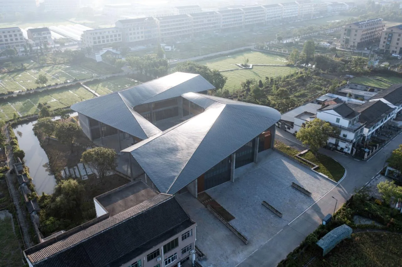 BIM Architecture | Landscape Architecture of Taizhou Lulang Post Station/Garden Building