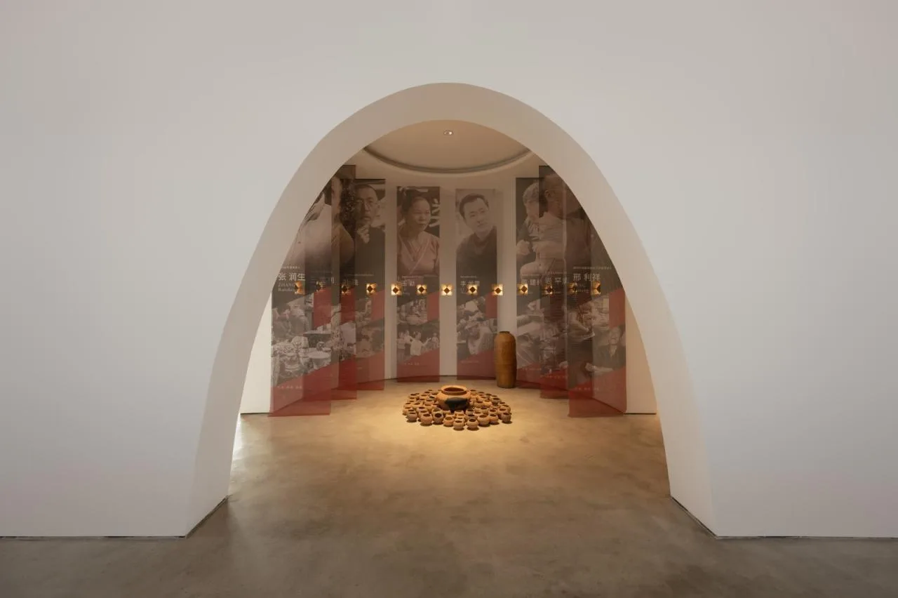 BIM Architecture | Anhui Qianshan Poomlong Kiln and Intangible Cultural Heritage Living Room/Grey Space Architecture Firm