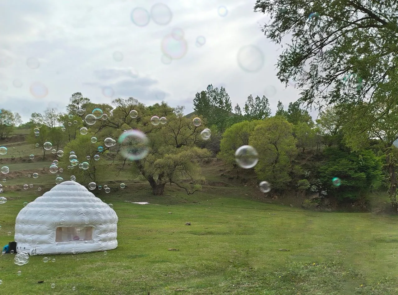 BIM Architecture | Inflatable Mongolian yurt Air Ger/Ger Studio