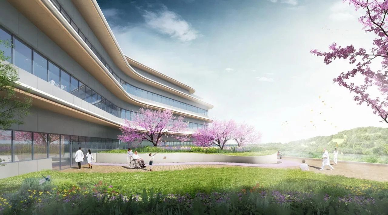 BIM Architecture | Shaping the Medical School Complex with Landscape Arteries: Southern University of Science and Technology School of Medicine and Southern University of Science and Technology Affiliated Hospital/Gabo Architectural Design Firm