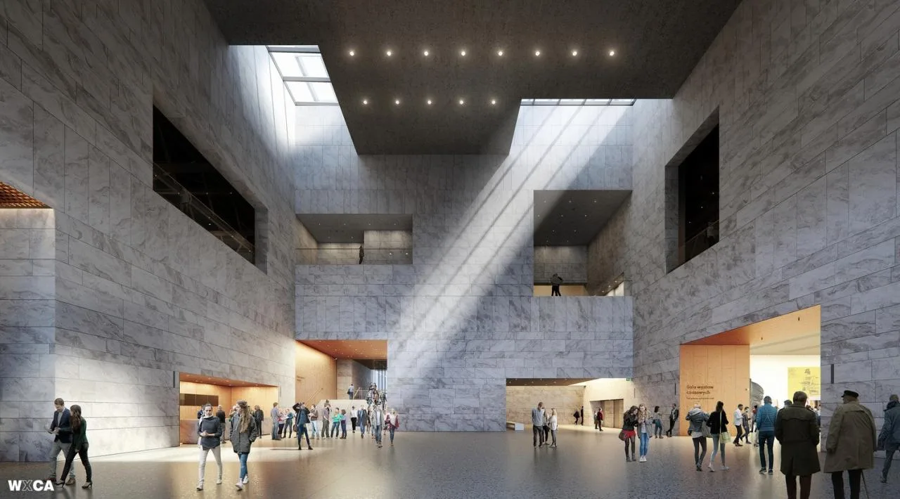 BIM Architecture | Polish History Museum and Polish Army Museum Scheme in Warsaw, Poland/WXCA