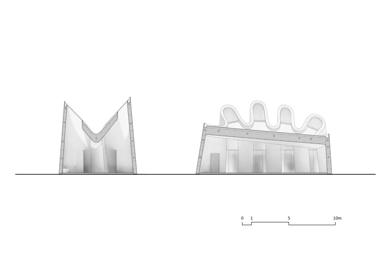 BIM Architecture | Tianguang Handwashing Hall/Crowdbuilding