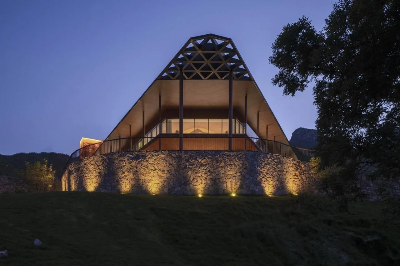 BIM Architecture | Turning into Stars in the Sky, a Quiet and Beautiful Soul Habitat: Shijiazhuang Ande Life Memorial Park · Cloud Mirror/Small Hidden Architecture