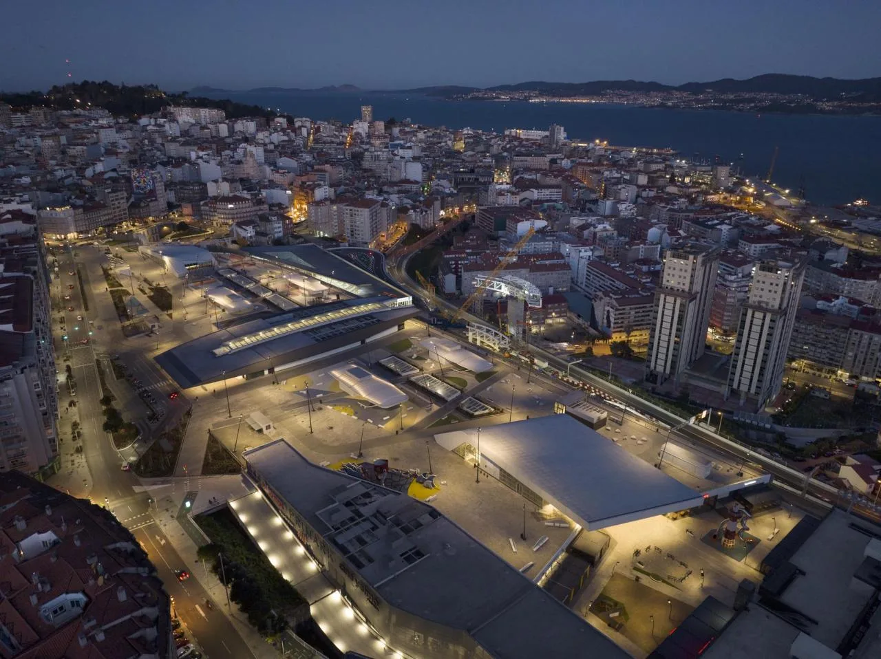 BIM Architecture | Mixed Use Transportation Complex, Vigo Integrated Transportation Hub Station, Vialia, Spain/Mephistos Architecture Firm