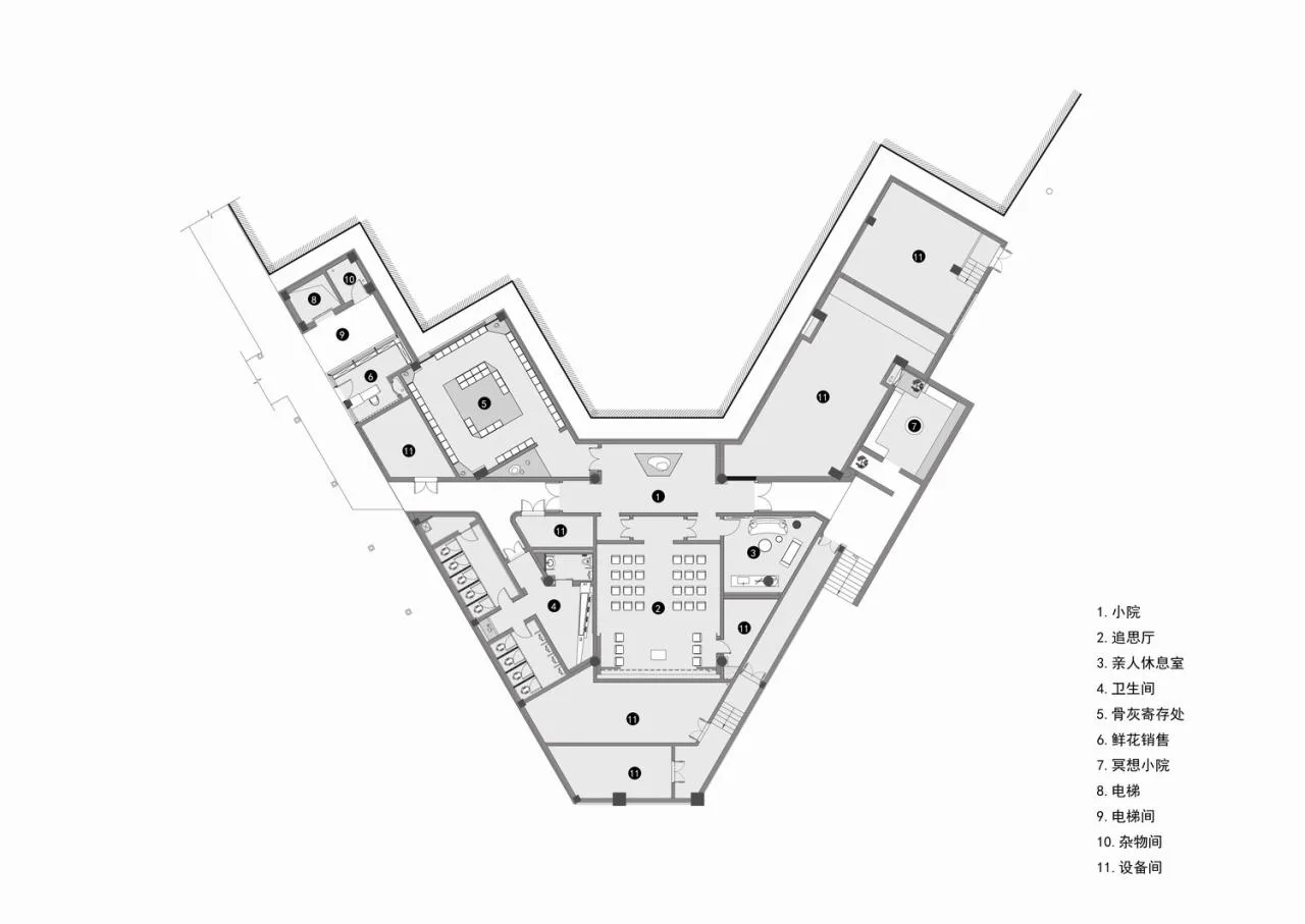 BIM Architecture | Turning into Stars in the Sky, a Quiet and Beautiful Soul Habitat: Shijiazhuang Ande Life Memorial Park · Cloud Mirror/Small Hidden Architecture