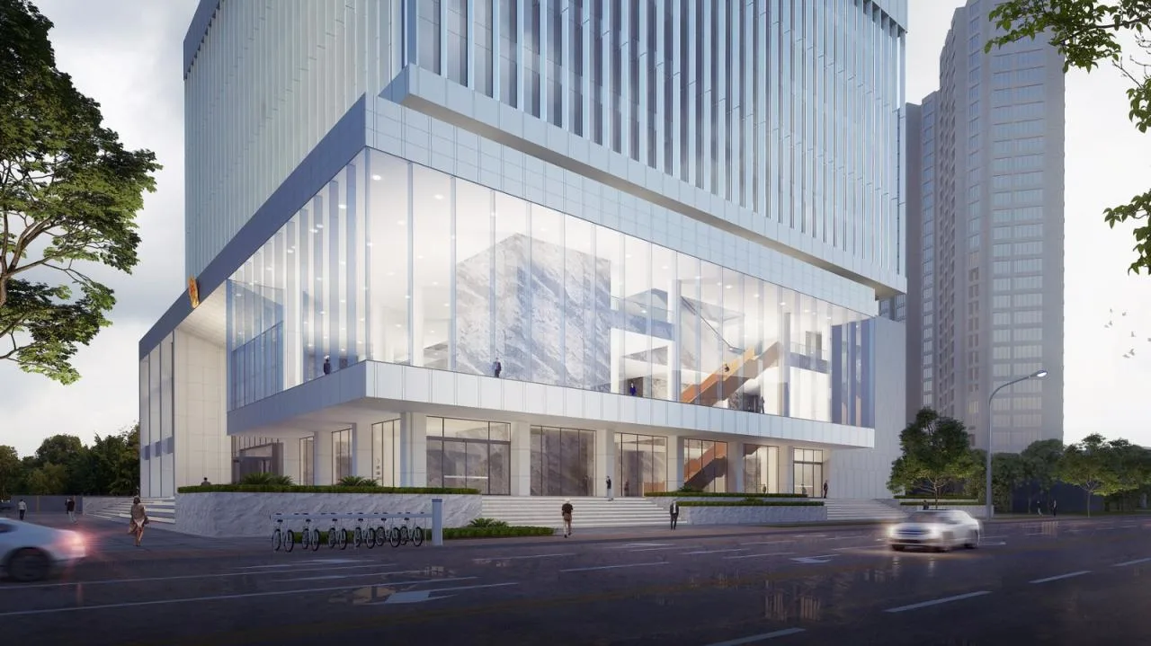 BIM Architecture | Solidified Justice • Changzhou Intermediate People's Court Expansion/Jianhe Architecture