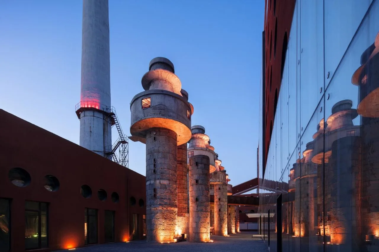 BIM Architecture | Renovation of Nanxiaoying Heating Plant, Beyond Jinhui Park/Original Site Building