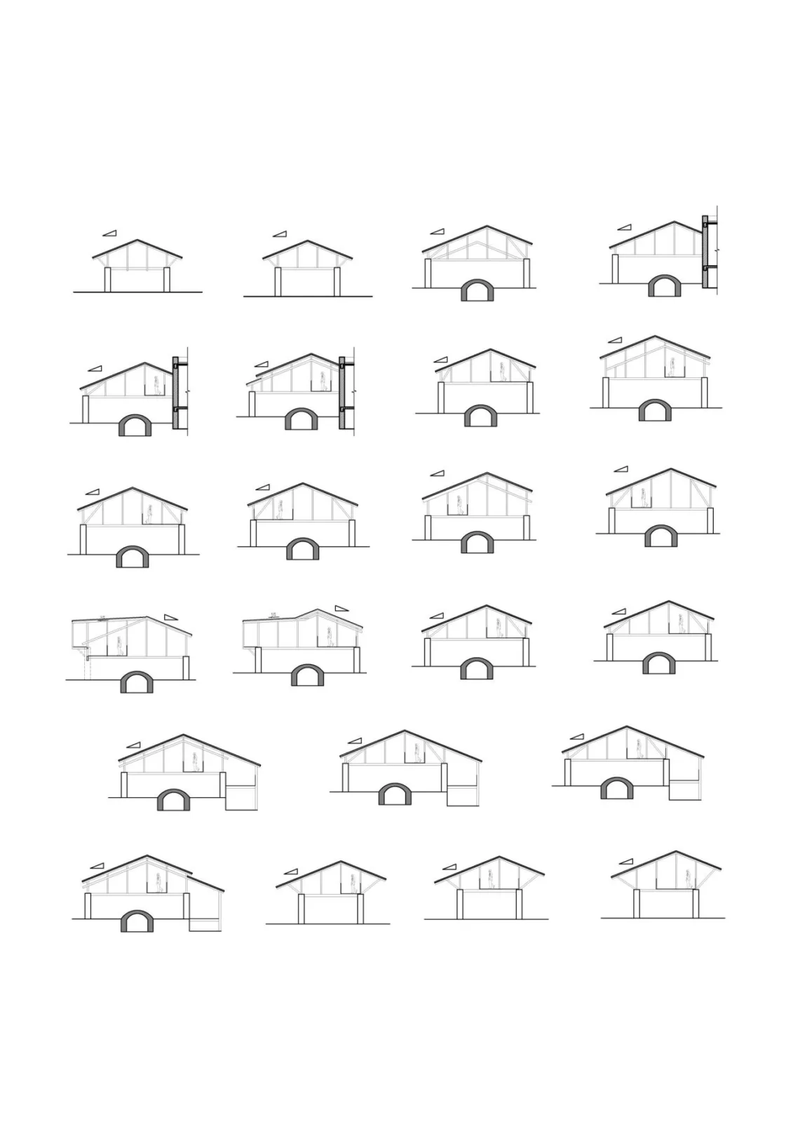 BIM Architecture | Anhui Qianshan Poomlong Kiln and Intangible Cultural Heritage Living Room/Grey Space Architecture Firm