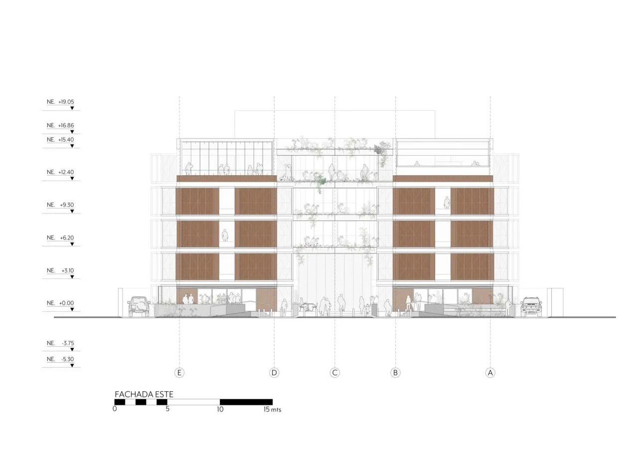 BIM Architecture | BA'RA Hotel/Plan: b arquitectos